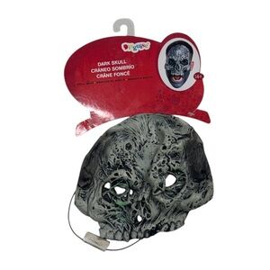 Disguise brand adult sized dark skull themed mask brand new attached to package!